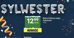 Delikatesy Centrum Balon foliowy napis Sylwester oferta
