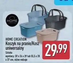 ALDI Koszyk na pranie 55.5 x 28 37 cm Home Creation oferta