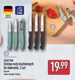 ALDI Zestaw noży kuchennych Crofton oferta