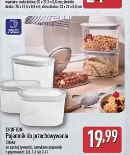ALDI Pojemniki do przechowywania 2.4 l Crofton oferta