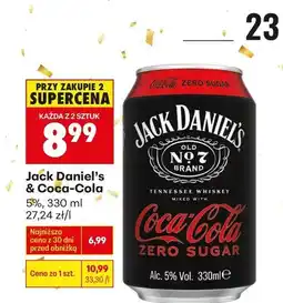 Biedronka Drink Jack Daniel's & Cola oferta