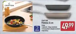 ALDI Patelnia aluminiowa 24 cm Crofton oferta