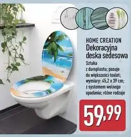 ALDI Deska sedesowa dekoracyjna Home Creation oferta