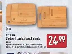 ALDI Zestaw desek bambusowych Crofton oferta