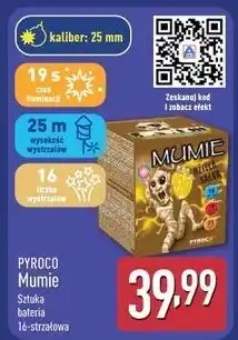 ALDI Bateria mumie Pyroco oferta