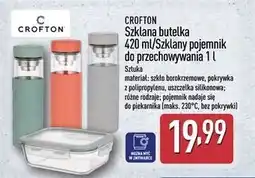 ALDI Pojemnik szklany 1 l Crofton oferta