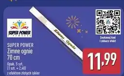 ALDI Zimne ognie 70 cm Super Power oferta