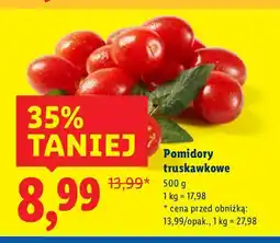 Lidl Pomidory truskawkowe oferta
