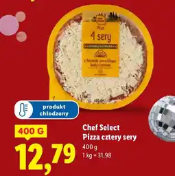 Lidl Pizza cztery sery Chef Select oferta