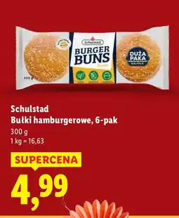 Lidl Bułki hamburgerowe Schulstad, 6-pak oferta