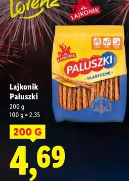Lidl Paluszki Lajkonik Paluszki oferta