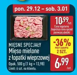ALDI Mięso mielone z łopatki wieprzowej oferta