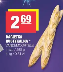 Spar Bagietka rustykalna Vandemoortele oferta