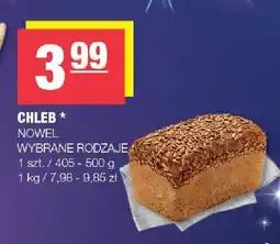 Spar Chleb Nowel wybrane rodzaje oferta