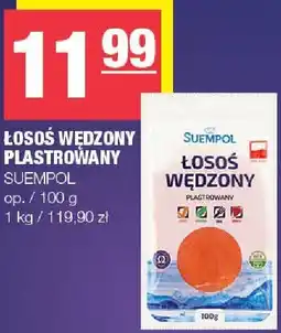 Spar Łosoś wędzony plastrowaany Suempol oferta