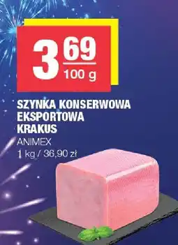 Spar Szynka konserwowa eksportowa Krakus ANIMEX oferta