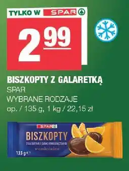 Spar Biszkopty z galaretką SPAR wybrane rodzaje oferta