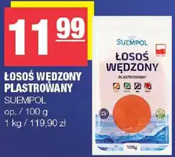 Spar Łosoś wędzony plastowany Suempol oferta