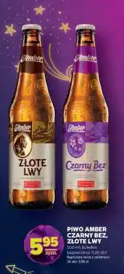 Stokrotka Market Piwo Amber Czarny Bez, Złote Lwy oferta