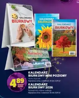 Stokrotka Market KALENDARZ BIURKOWY MINI POZIOMY oferta