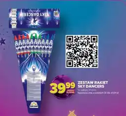 Stokrotka Market ZESTAW RAKIET SKY DANCERS oferta