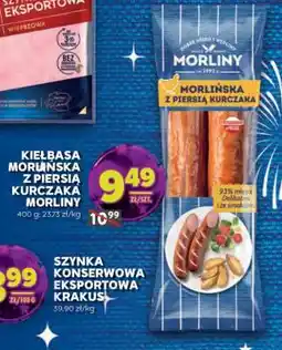 Stokrotka Market Kiełbasa morlińska z piersią kurczaka Morliny oferta