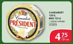 Selgros Camembert, brie oferta