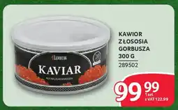Selgros Kawior złososia gorbusza oferta