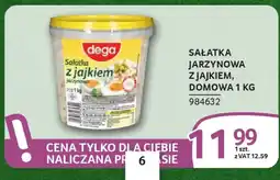 Selgros Sałatka jarzynowa z jajkiem, domowa oferta