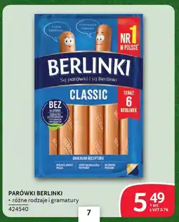 Selgros Parówki berlinki oferta