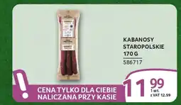 Selgros Kabanosy staropolskie oferta