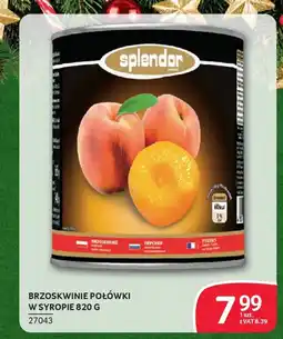 Selgros Brzoskwinie połówki w syropie oferta