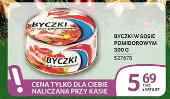 Selgros Byczki w sosie pomidorowym oferta
