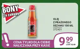 Selgros Olej z prażonego sezamu oferta