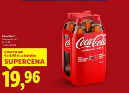 Lidl Coca-Cola (4 x 1L pack) oferta
