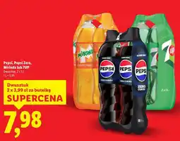 Lidl Pepsi, Pepsi Zero, Mirinda or 7UP (2 x 1L pack) oferta