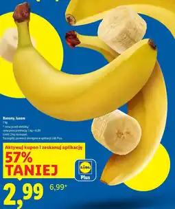 Lidl Banany, luzem (bananas, loose) oferta
