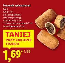 Lidl Pasztecik z pieczarkami oferta