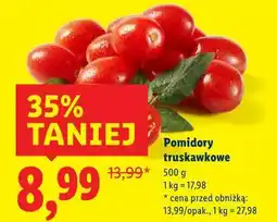 Lidl Pomidory truskawkowe 500g oferta