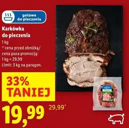 Lidl Karkówka do pieczenia oferta