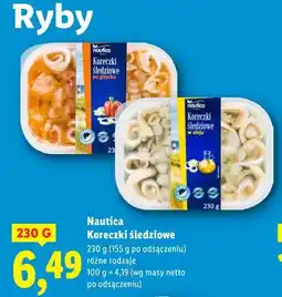 Lidl Nautica Koreczki śledziowe oferta