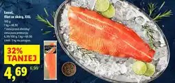 Lidl Łosoś, filet ze skórą, XXL oferta