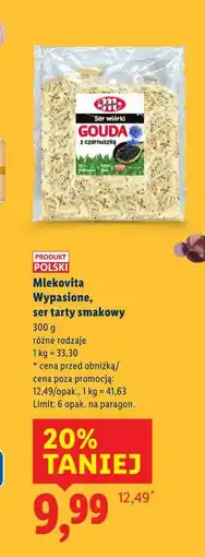 Lidl Mlekovita Wypasione, ser tarty smakowy oferta