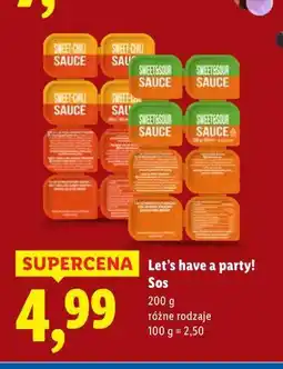 Lidl Let's have a party! Sos oferta