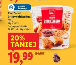 Lidl Chef Select Crispy chicken box oferta