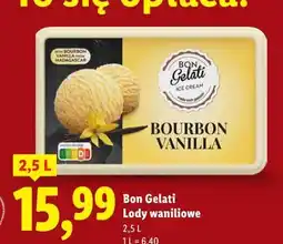 Lidl Bon Gelati Lody waniliowe oferta