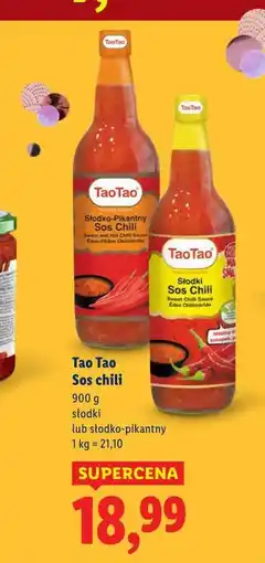 Lidl Tao Tao Sos chili oferta