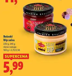 Lidl Roleski Dip salsa oferta
