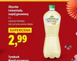 Lidl Zbyszko Lemoniada, napój gazowany (cytryna-limonka lub cytryna-aronia-mięta) oferta