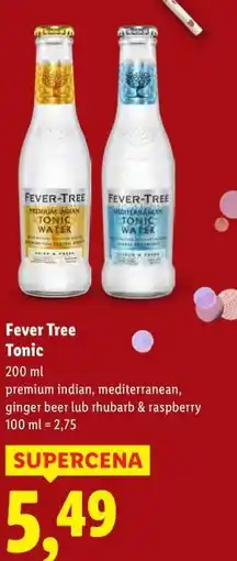 Lidl Fever Tree Tonic oferta